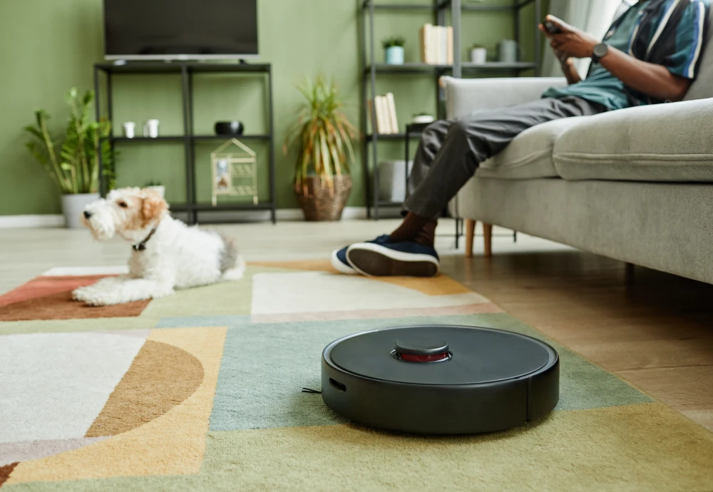 self cleaning mop and vacuum robot